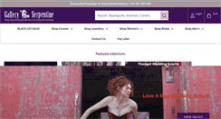 Desktop Screenshot of galleryserpentine.com